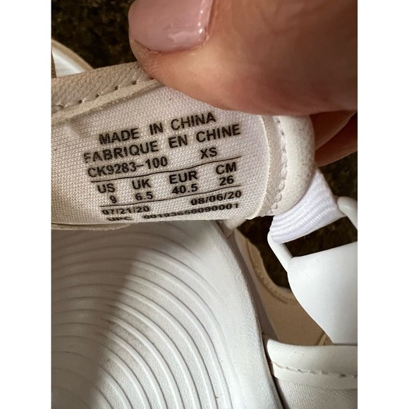 Nike Owaysis White Pure Platinum Women's 9 Sandal Shoes Sporty Streetwear - Picture 8 of 9